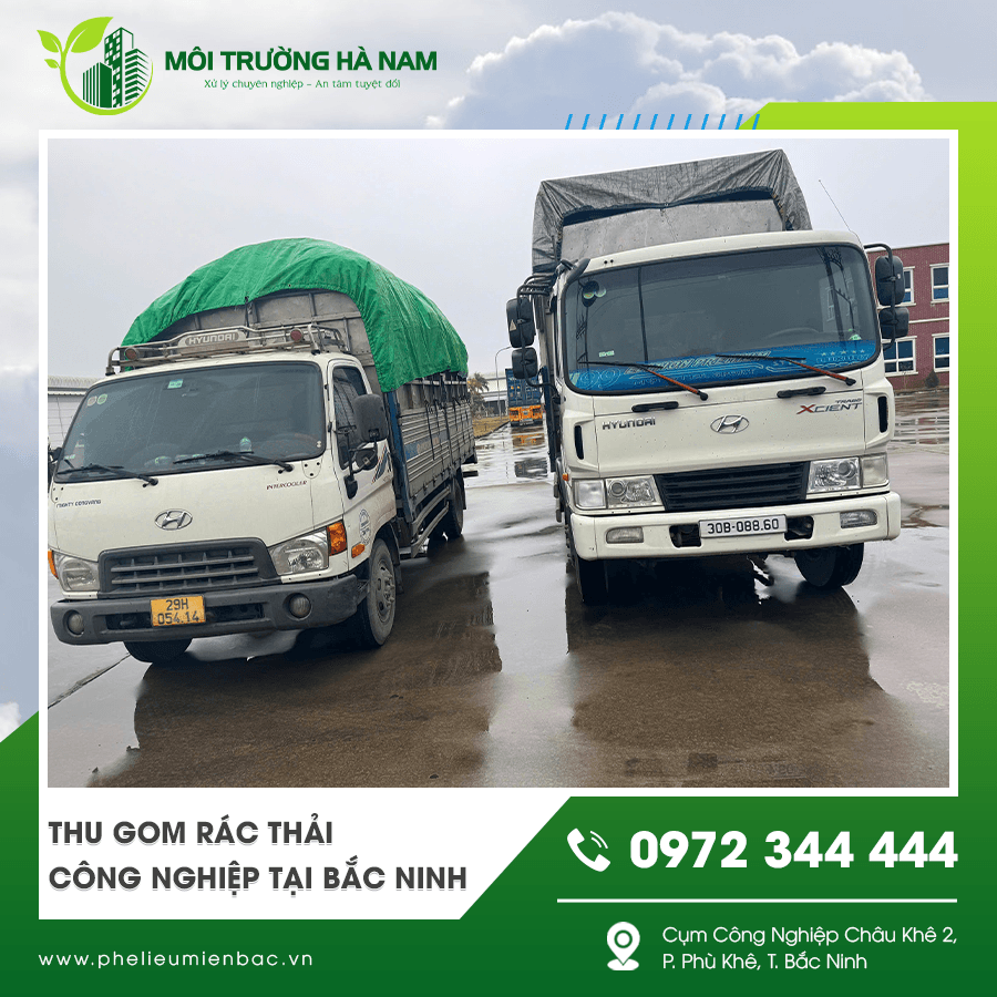 Thu gom rác thải nhà máy tại Bắc Ninh nhanh chóng Thu gom rác thải nhà máy tại Bắc Ninh nhanh chóng