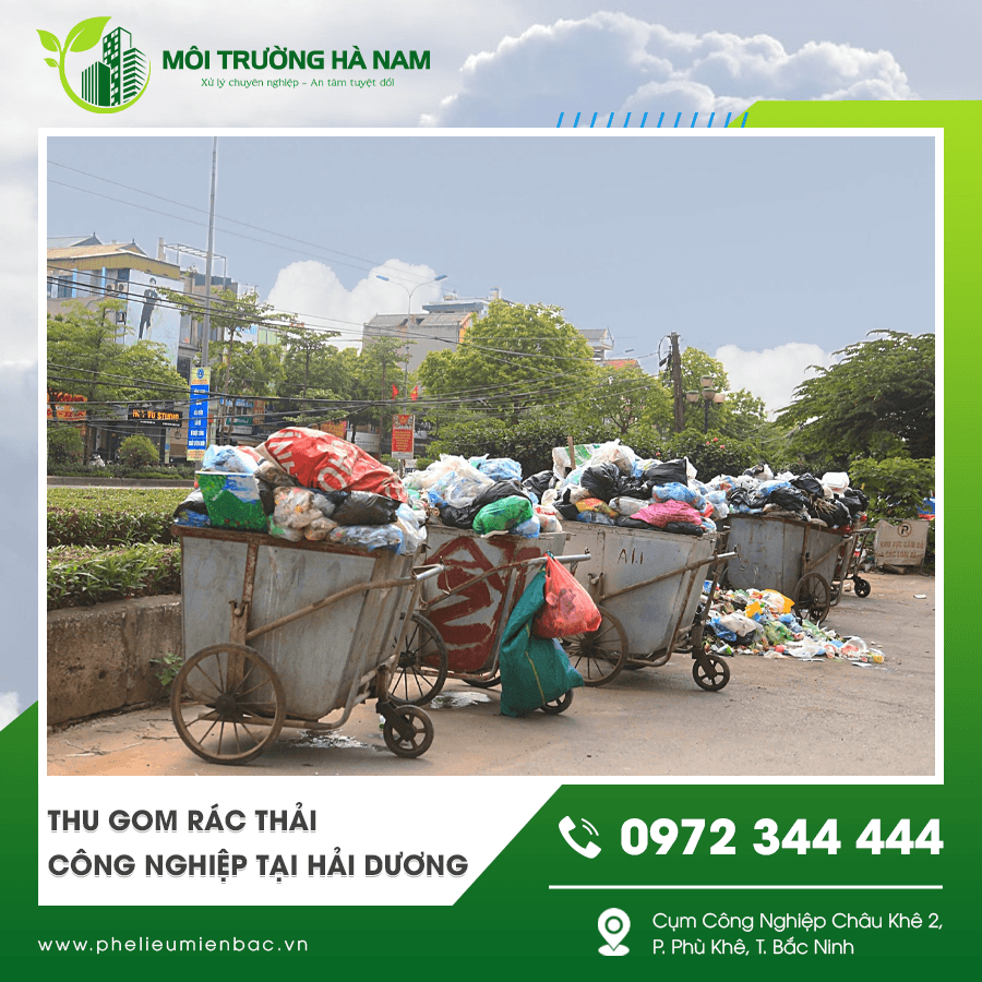 Thu gom rác thải công nghiệp an toàn, chuyên nghiệp Thu gom rác thải công nghiệp an toàn, chuyên nghiệp