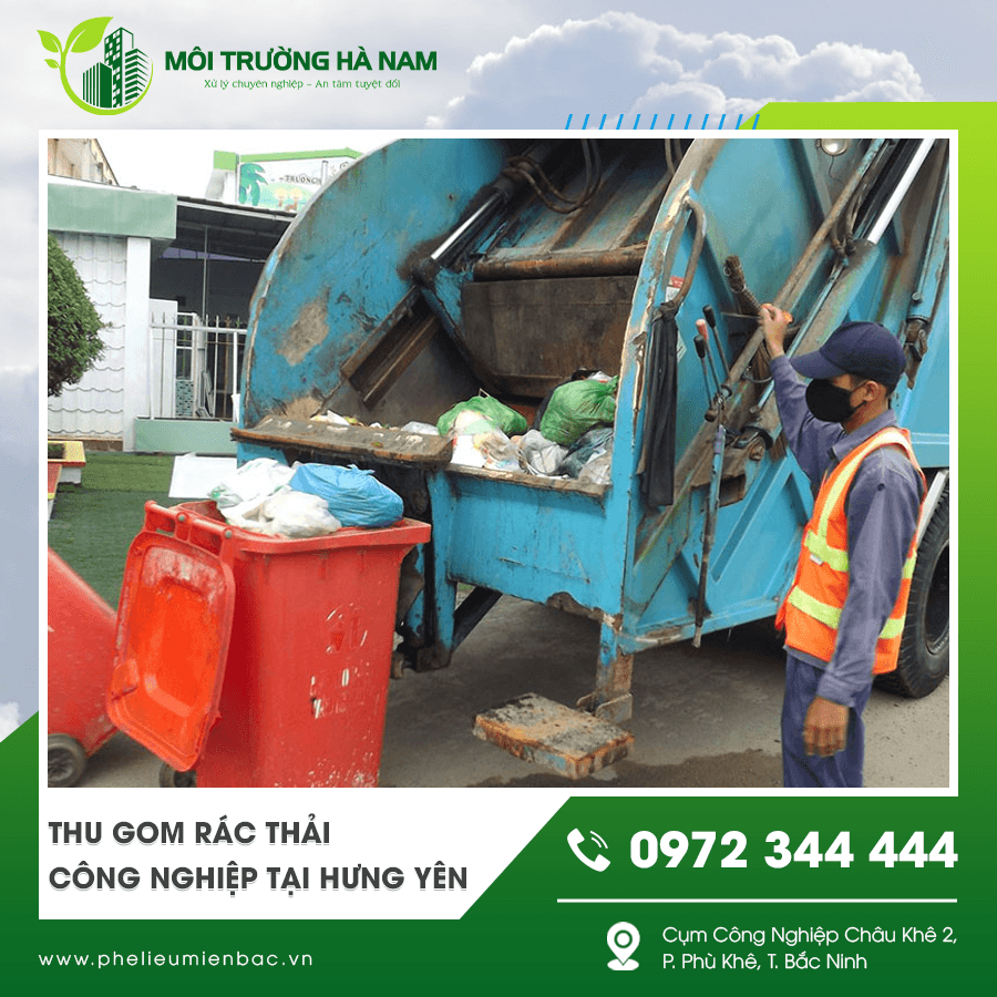 Xe vận chuyển rác thải công nghiệp tại khu công nghiệp Hưng Yên Xe vận chuyển rác thải công nghiệp tại khu công nghiệp Hưng Yên