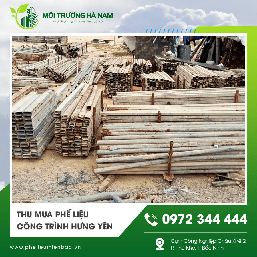 Thu mua phế liệu công trình thanh toán minh bạch Thu mua phế liệu công trình thanh toán minh bạch