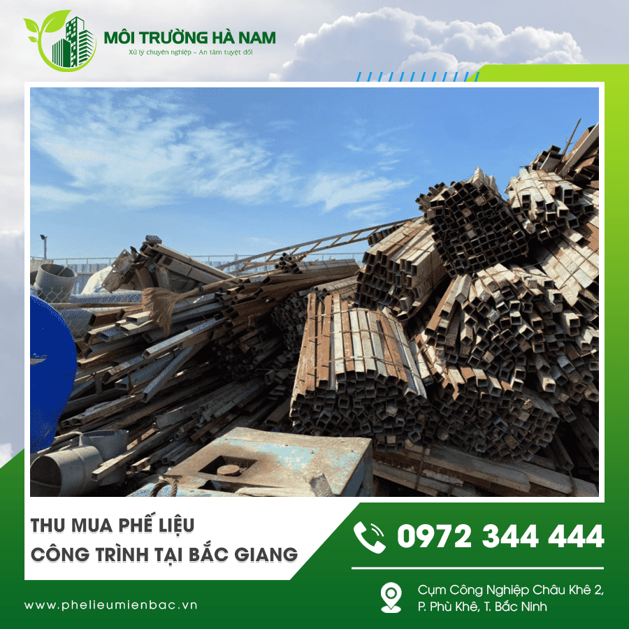 Thu mua phế liệu công trình thu gom tận nơi Thu mua phế liệu công trình thu gom tận nơi