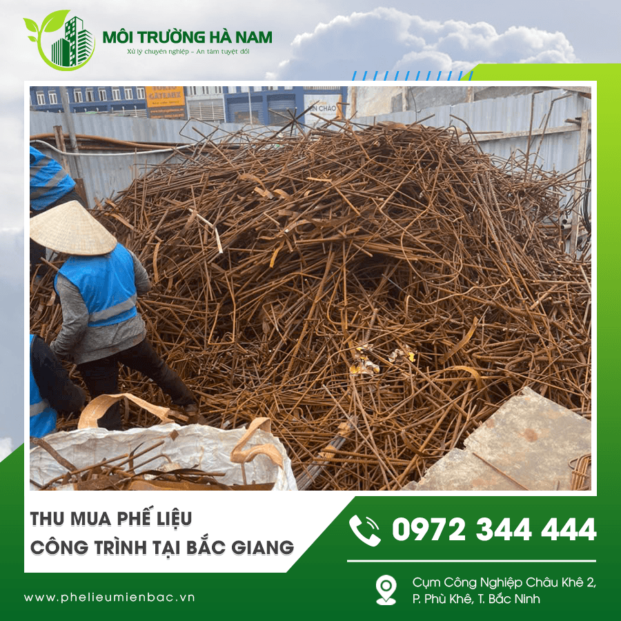 Thu mua phế liệu công trình tại Bắc Giang uy tín giá cao Thu mua phế liệu công trình tại Bắc Giang uy tín giá cao