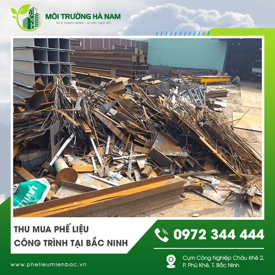Thu mua phế liệu công trình phân loại phế liệu xây dựng tại bãi tập kết Thu mua phế liệu công trình phân loại phế liệu xây dựng tại bãi tập kết