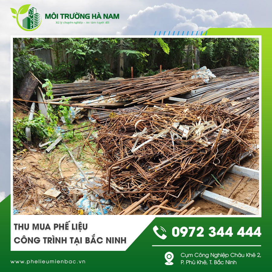 Thu mua phế liệu công trình xử lý vật liệu kim loại công trình cũ Thu mua phế liệu công trình xử lý vật liệu kim loại công trình cũ