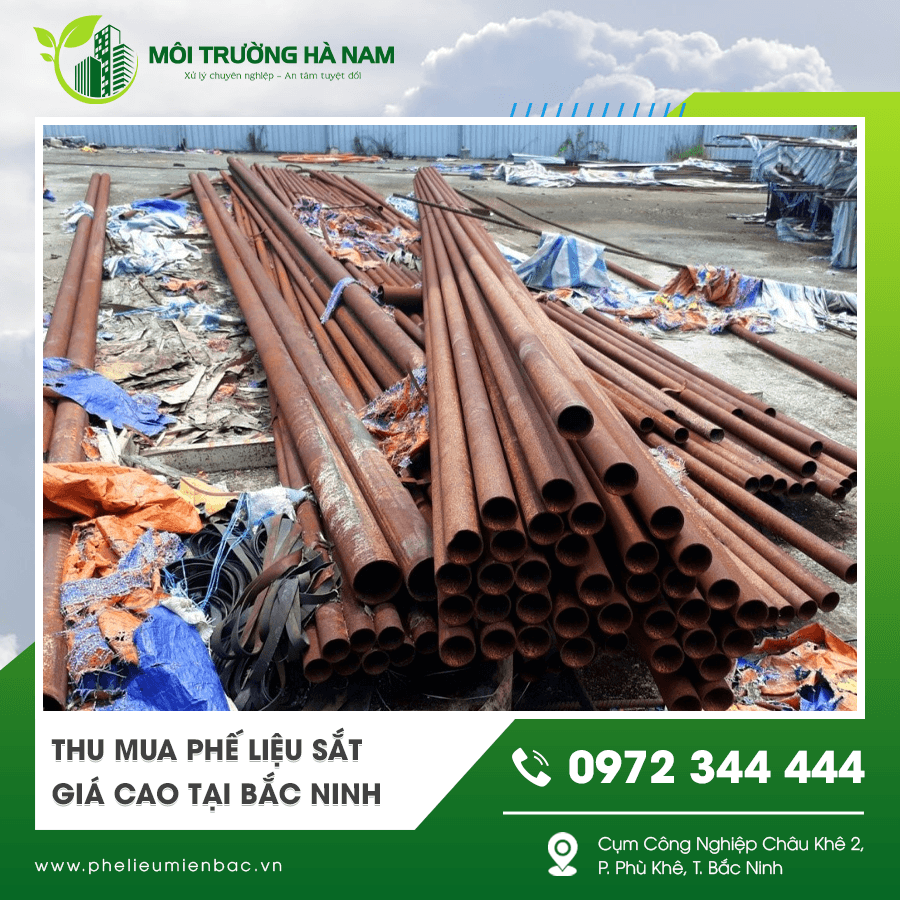 Thu mua phế liệu sắt giá cao tại Bắc Ninh uy tín tận nơi Thu mua phế liệu sắt giá cao tại Bắc Ninh uy tín tận nơi