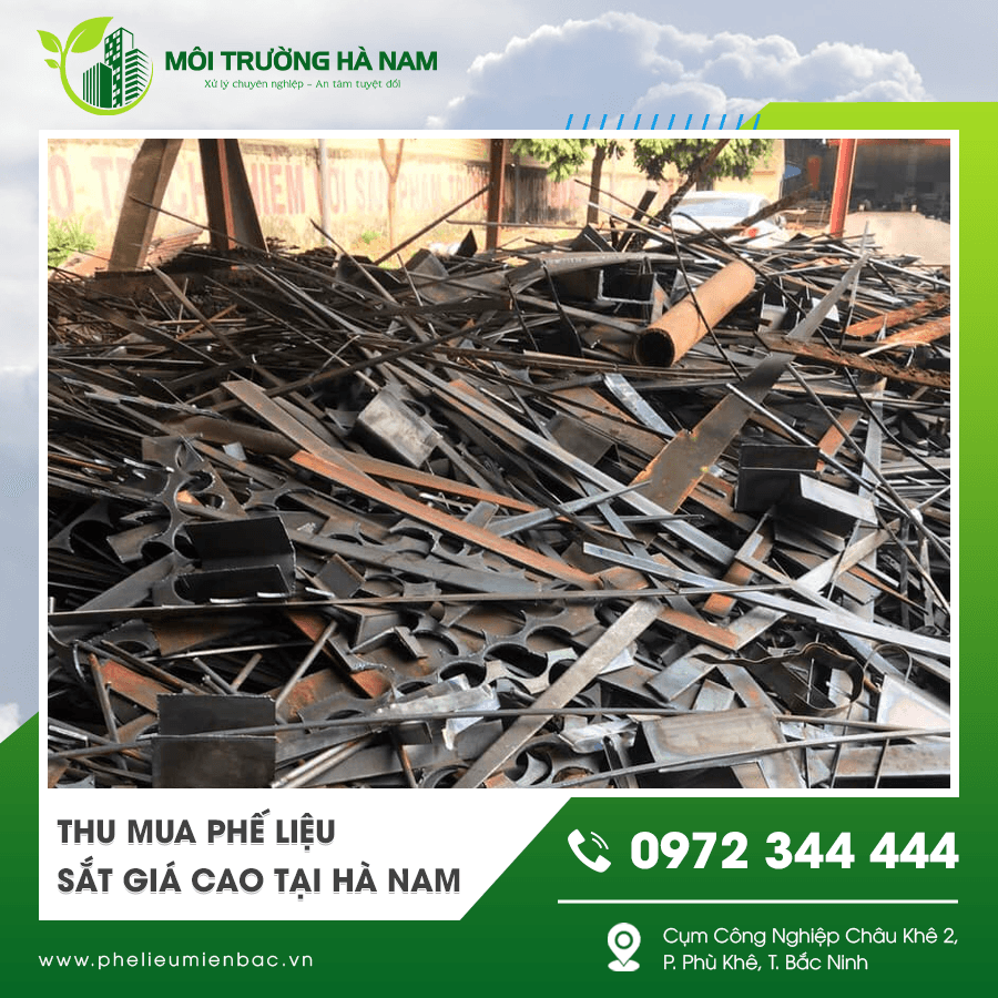 Bãi tập kết phế liệu sắt tại Hà Nam số lượng lớn Bãi tập kết phế liệu sắt tại Hà Nam số lượng lớn