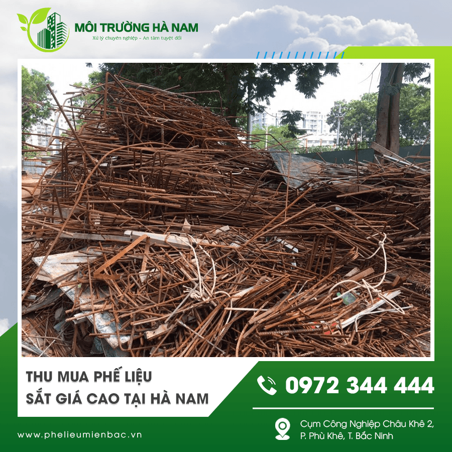 Dịch vụ thu mua phế liệu sắt tại Hà Nam thanh toán nhanh, giá cao Dịch vụ thu mua phế liệu sắt tại Hà Nam thanh toán nhanh, giá cao