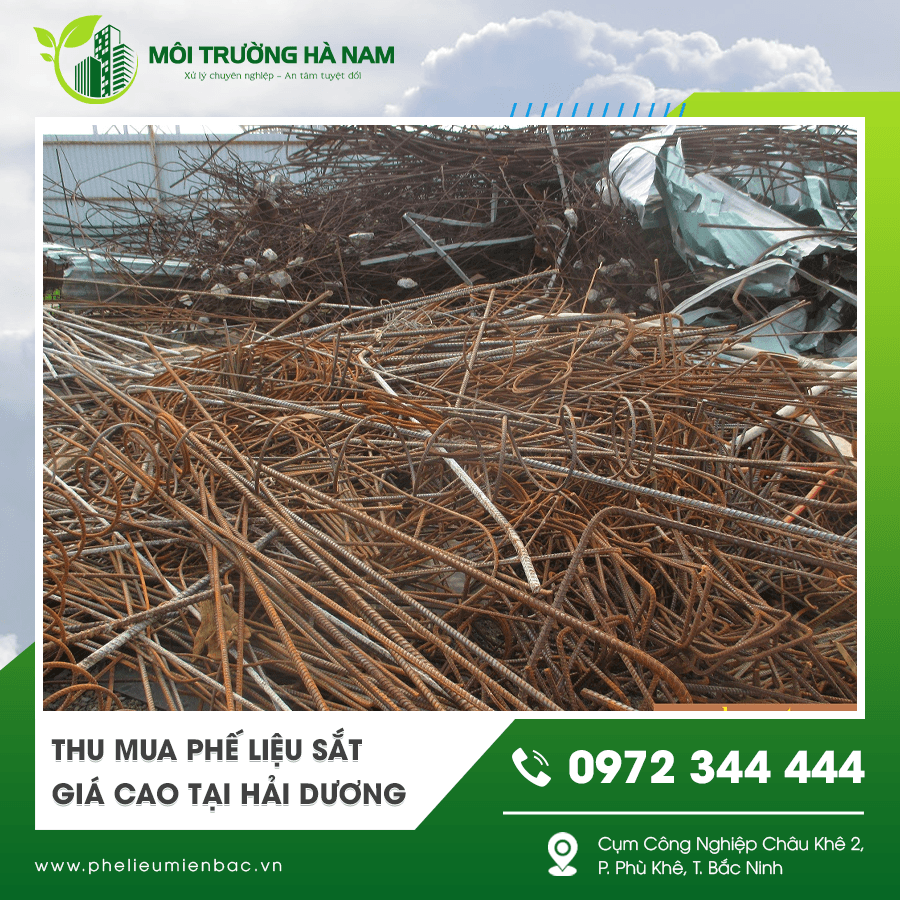 Dịch vụ thu gom phế liệu sắt tận nơi Hải Dương Dịch vụ thu gom phế liệu sắt tận nơi Hải Dương