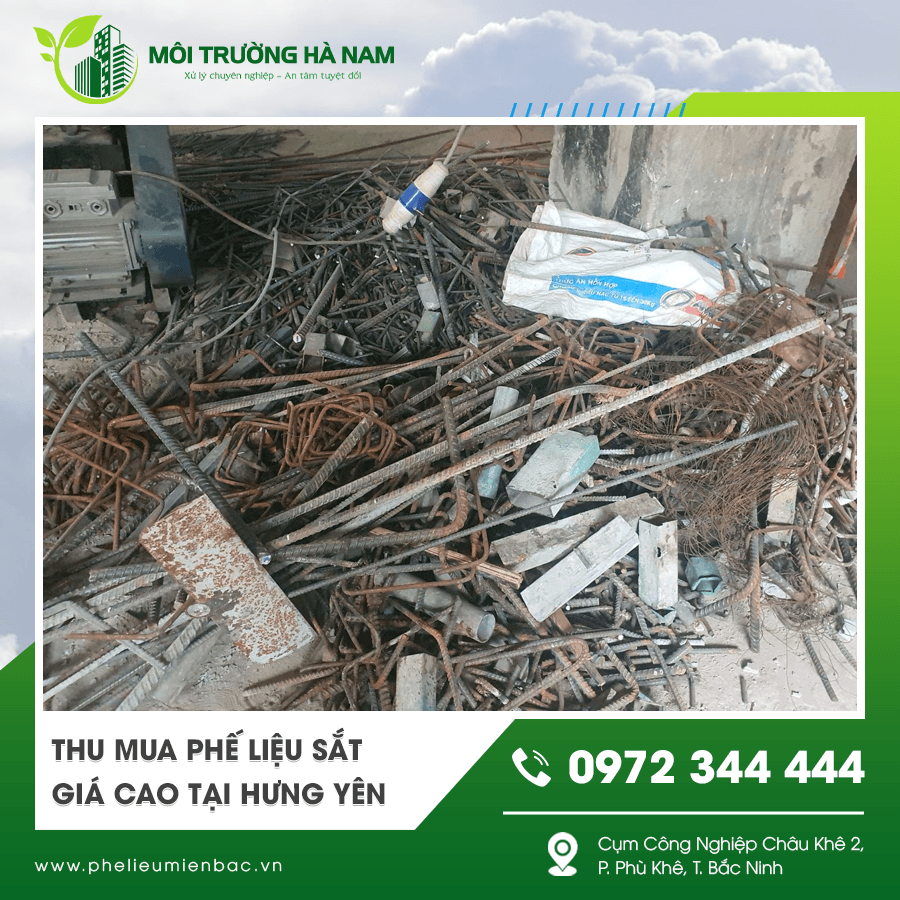 Đơn vị thu mua phế liệu sắt chuyên nghiệp Hưng Yên Đơn vị thu mua phế liệu sắt chuyên nghiệp Hưng Yên