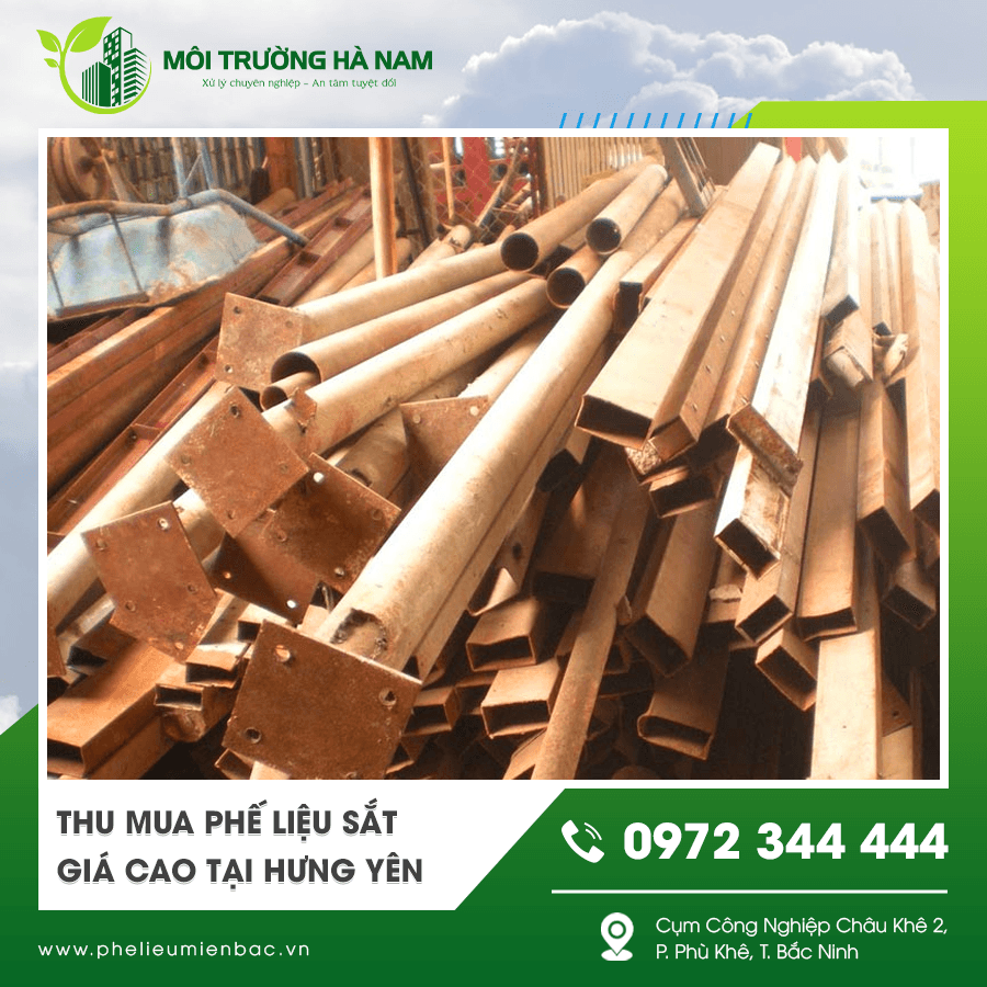 Thu mua phế liệu sắt giá cao tại Hưng Yên uy tín Thu mua phế liệu sắt giá cao tại Hưng Yên uy tín
