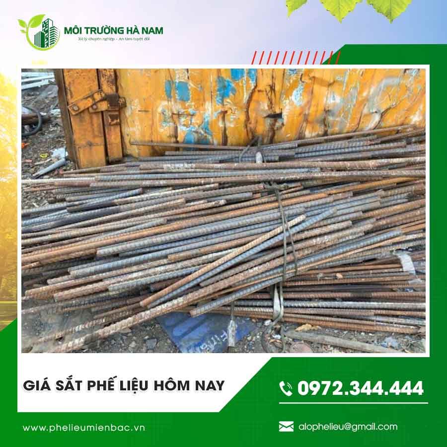 Giá sắt phế liệu hôm nay mới nhất