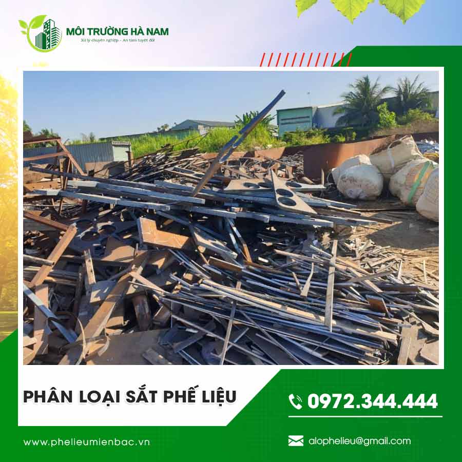 Phân loại sắt phế liệu