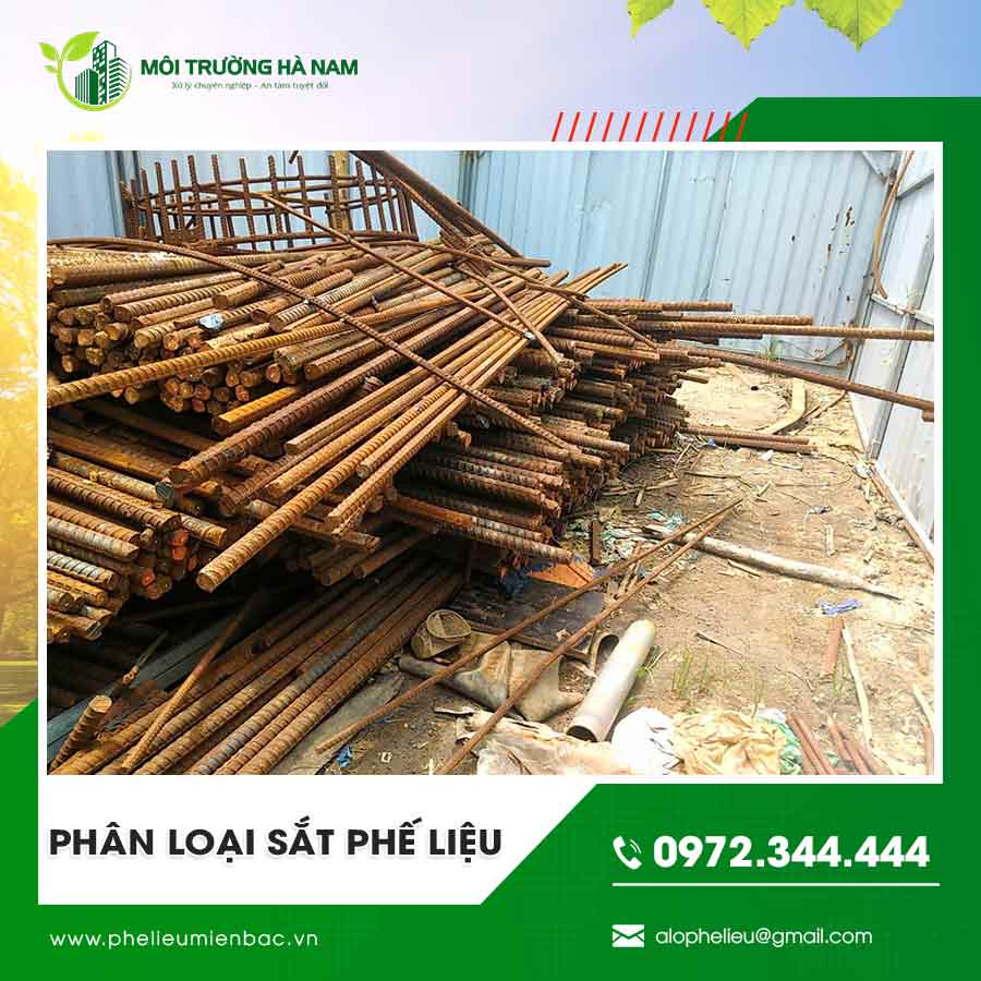 Phân loại sắt phế liệu