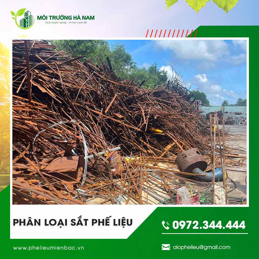 Phân loại sắt phế liệu