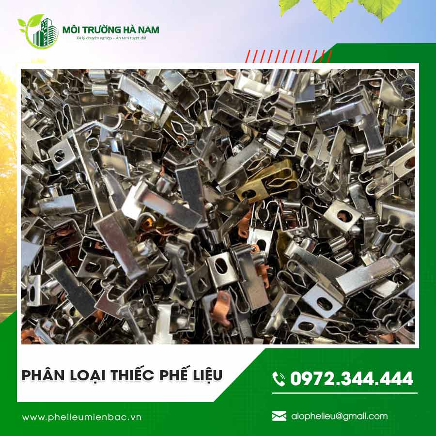 Phân loại thiếc phế liệu