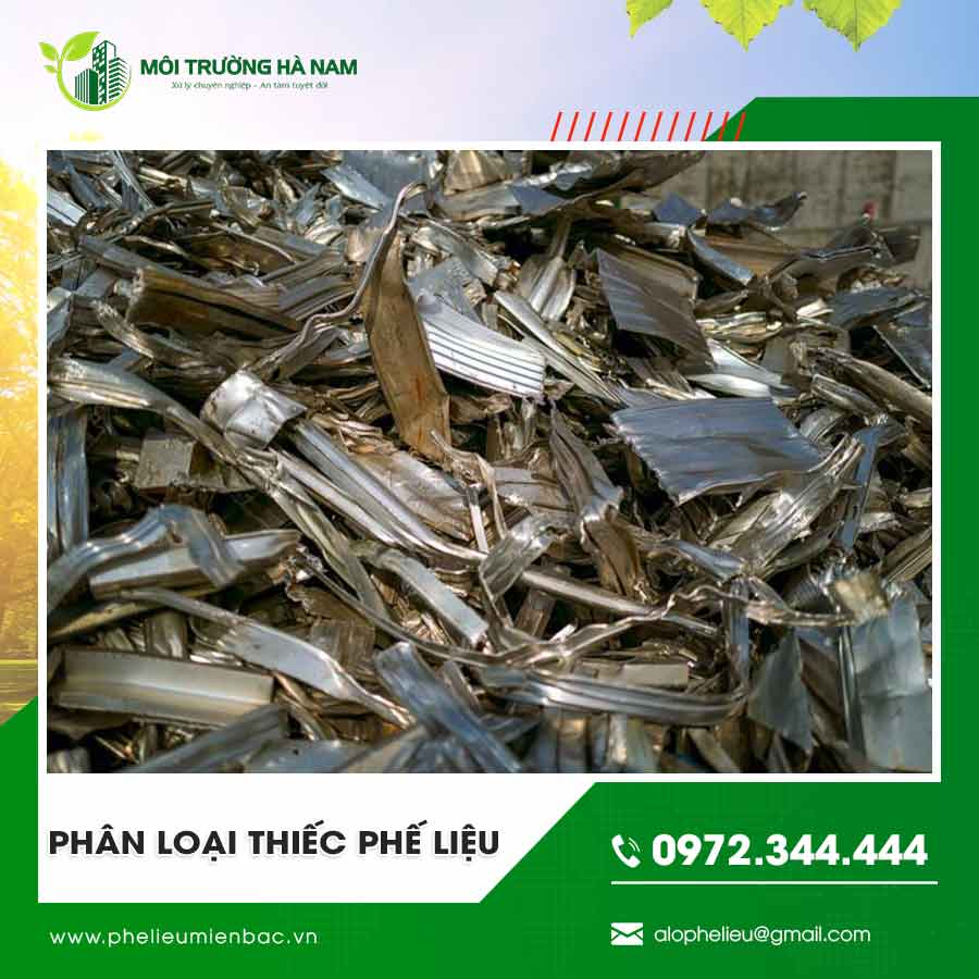 Phân loại thiếc phế liệu