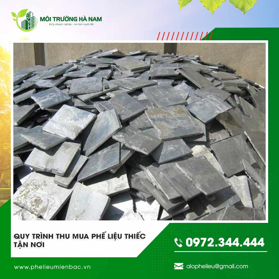 Quy trình thu mua phế liệu thiếc tận nơi