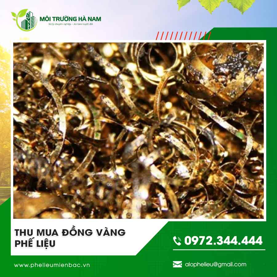 Thu mua đồng vàng phế liệu