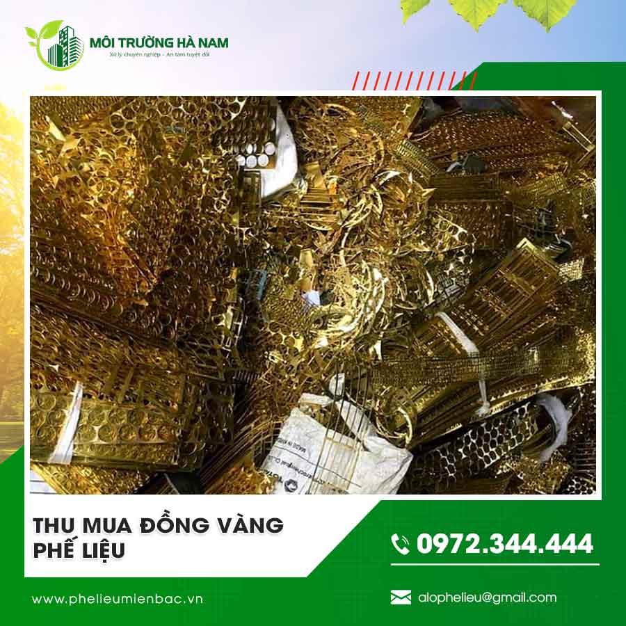 Thu mua đồng vàng phế liệu