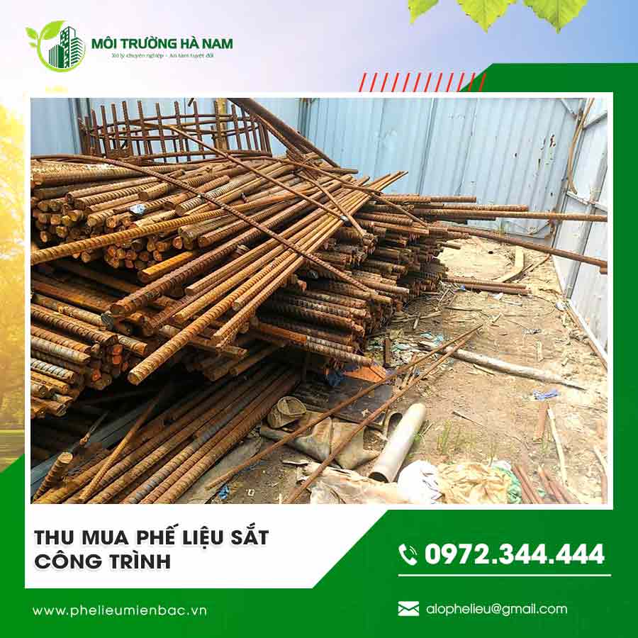 Thu mua phế liệu sắt công trình