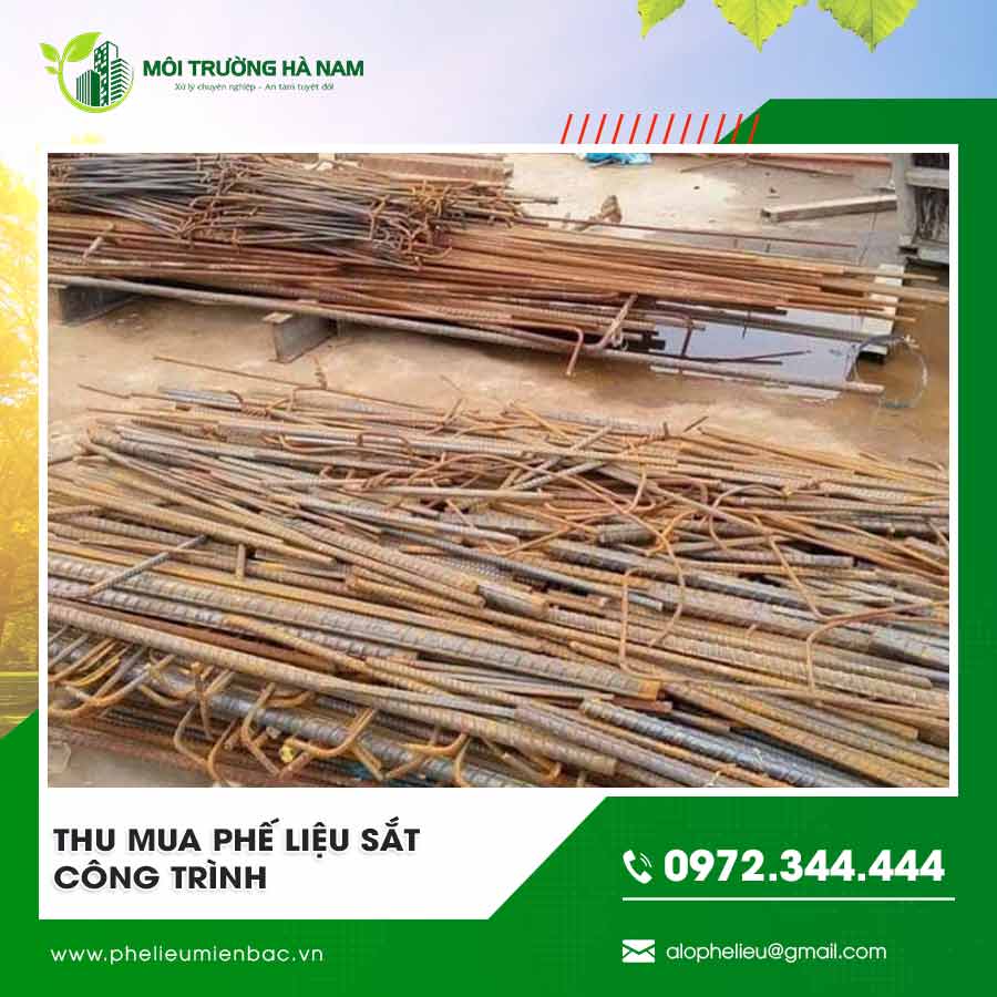 Thu mua phế liệu sắt công trình