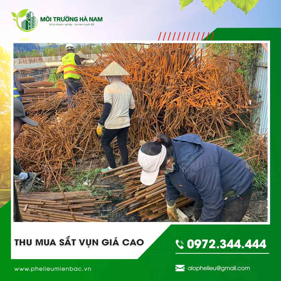 Thu mua sắt vụn giá cao