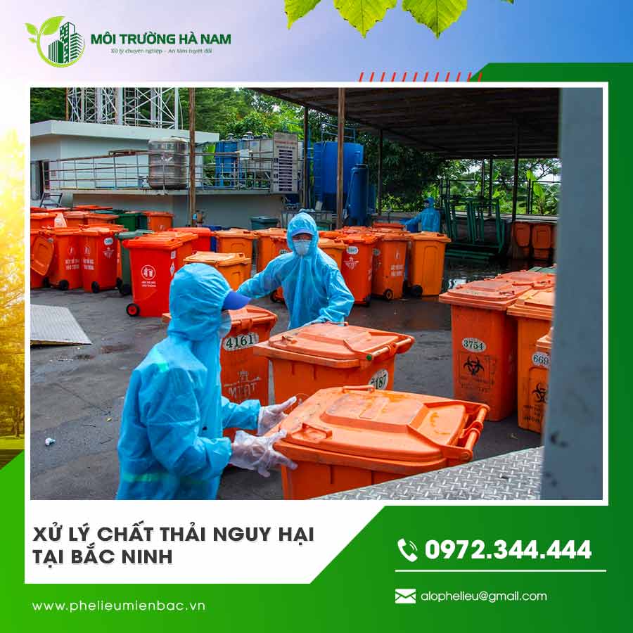 Xử lý chất thải nguy hại tại Bắc Ninh