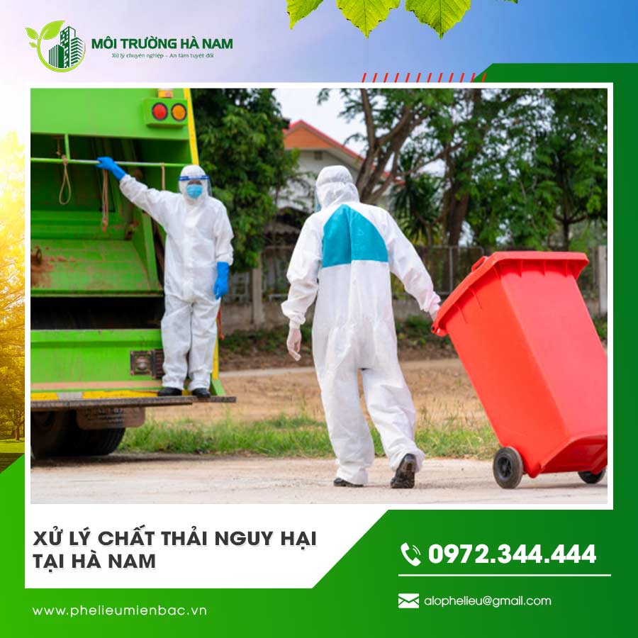 Xử lý chất thải nguy hại tại Hà Nam