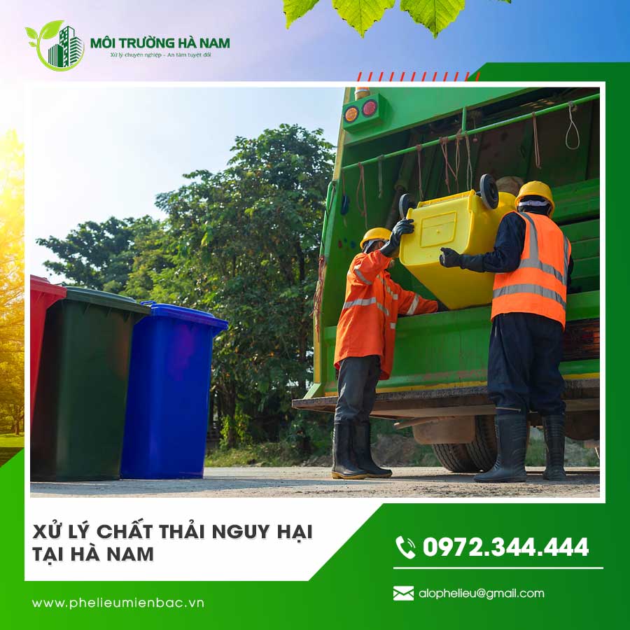 Xử lý chất thải nguy hại tại Hà Nam