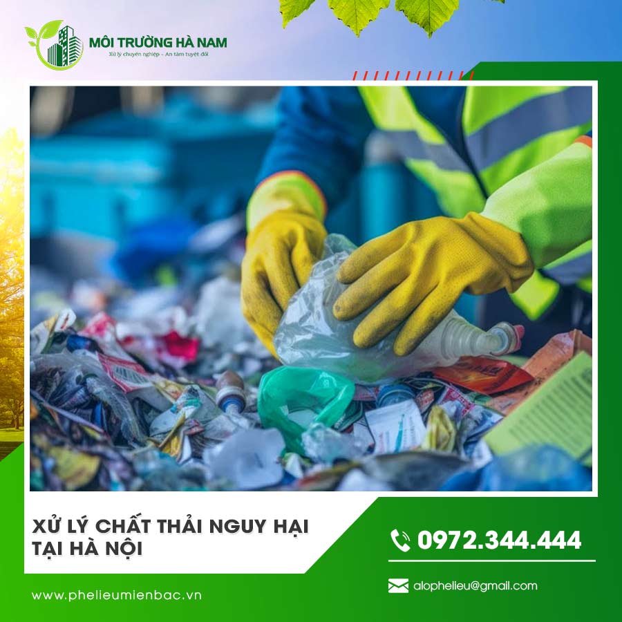 Xử lý chất thải nguy hại tại Hà Nội