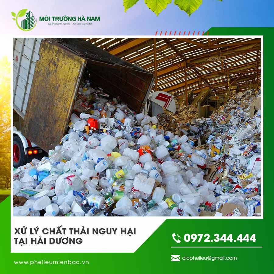 Xử lý chất thải nguy hại tại Hải Dương