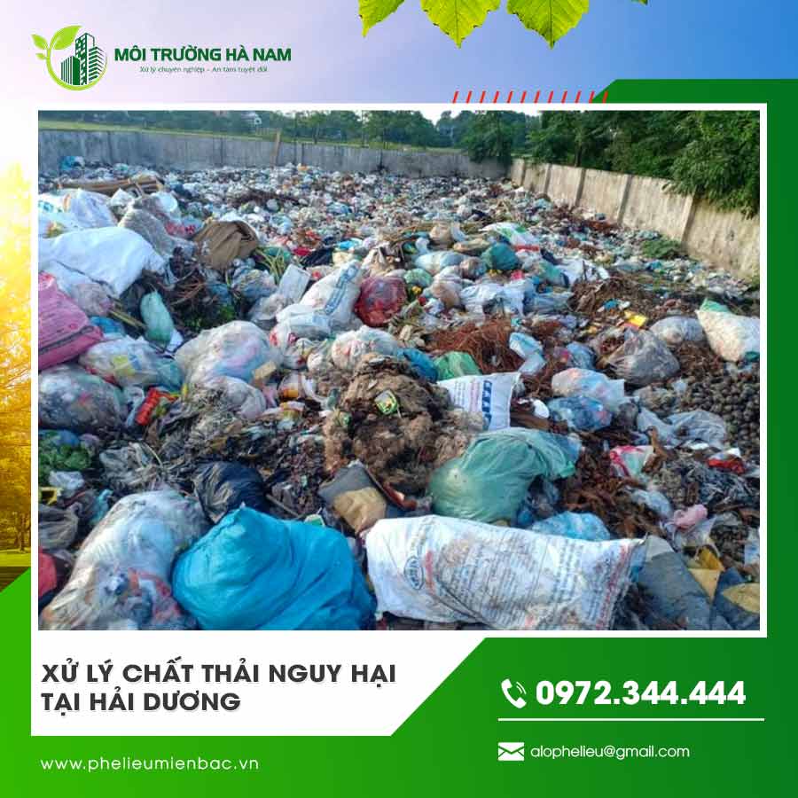 Xử lý chất thải nguy hại tại Hải Dương