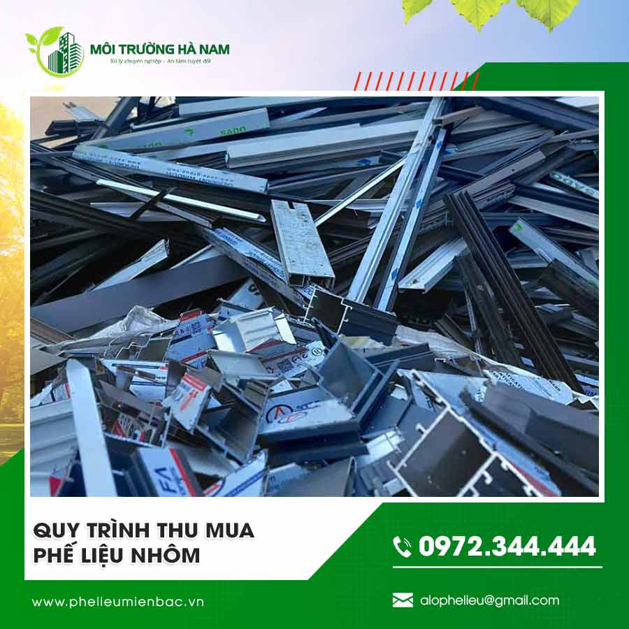 Quy trình thu mua phế liệu nhôm