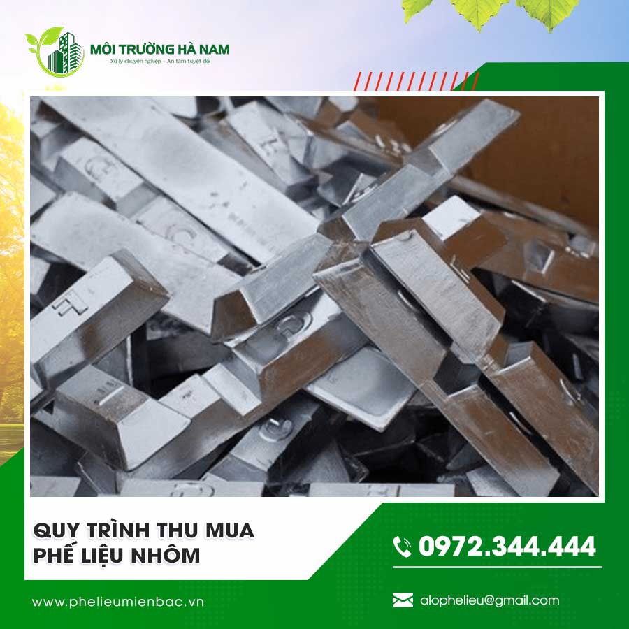 Quy trình thu mua phế liệu nhôm